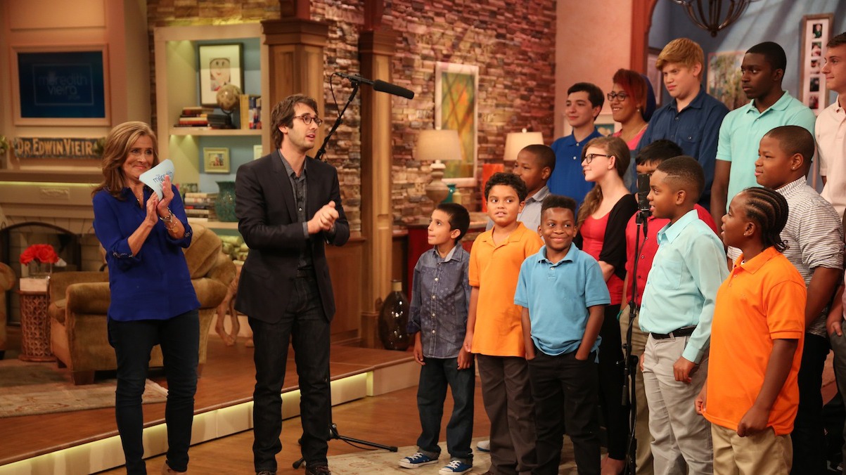 SAY's Kids met Meredith Vieira & Josh Groban