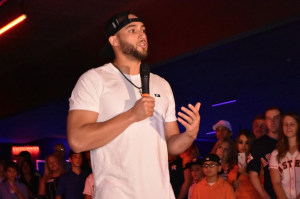 George Springer gets mic'd up for Astros vs. Halos 