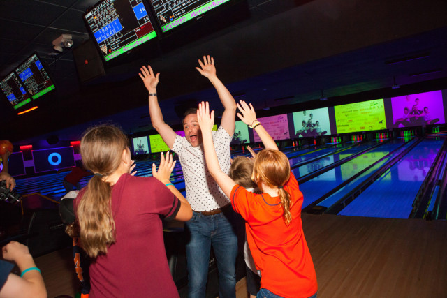 George Springer and His Wife Throw the Ultimate Bowling Party For