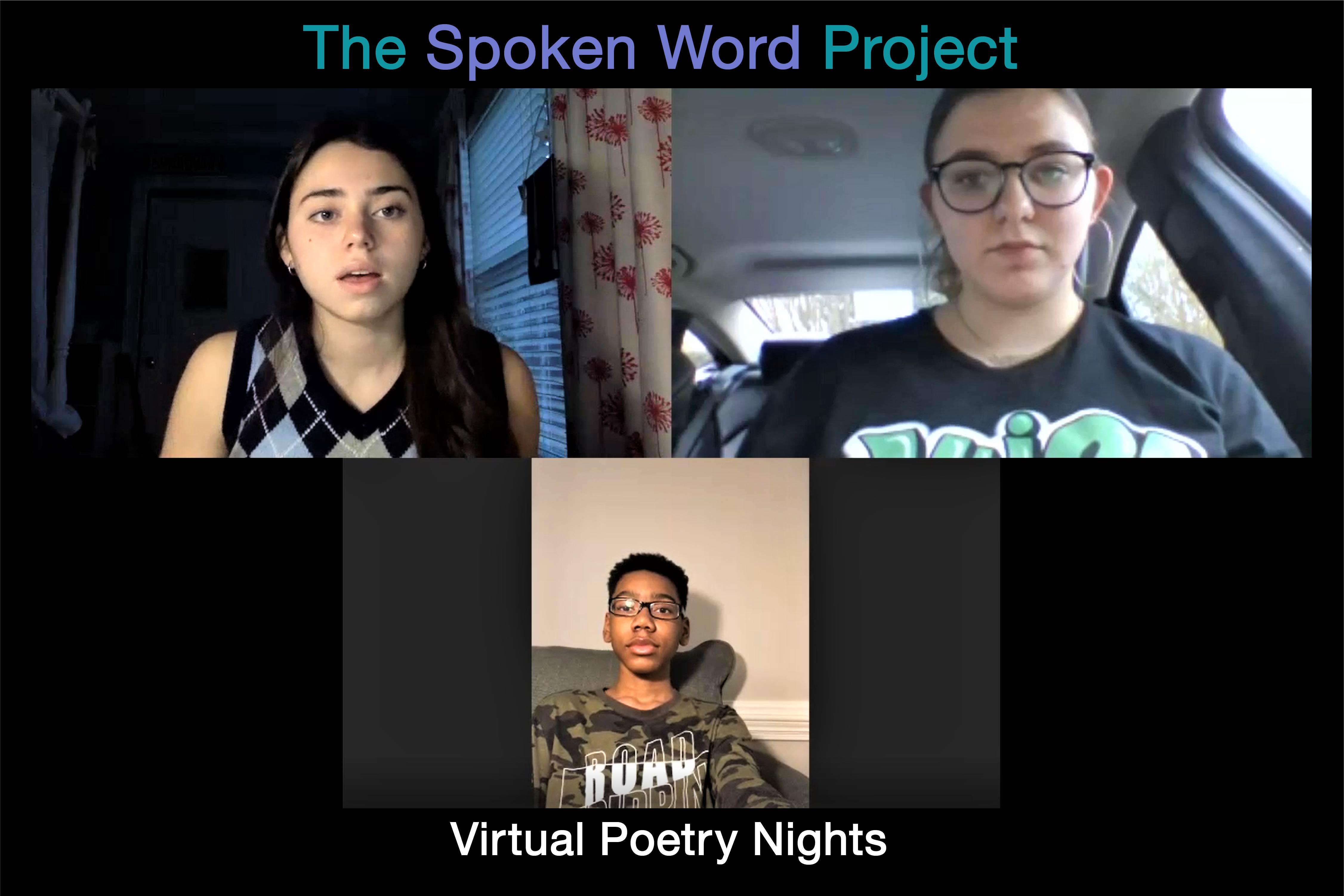 Confident Voices Spoken Word Project &#8211; VIRTUAL POETRY NIGHTS!