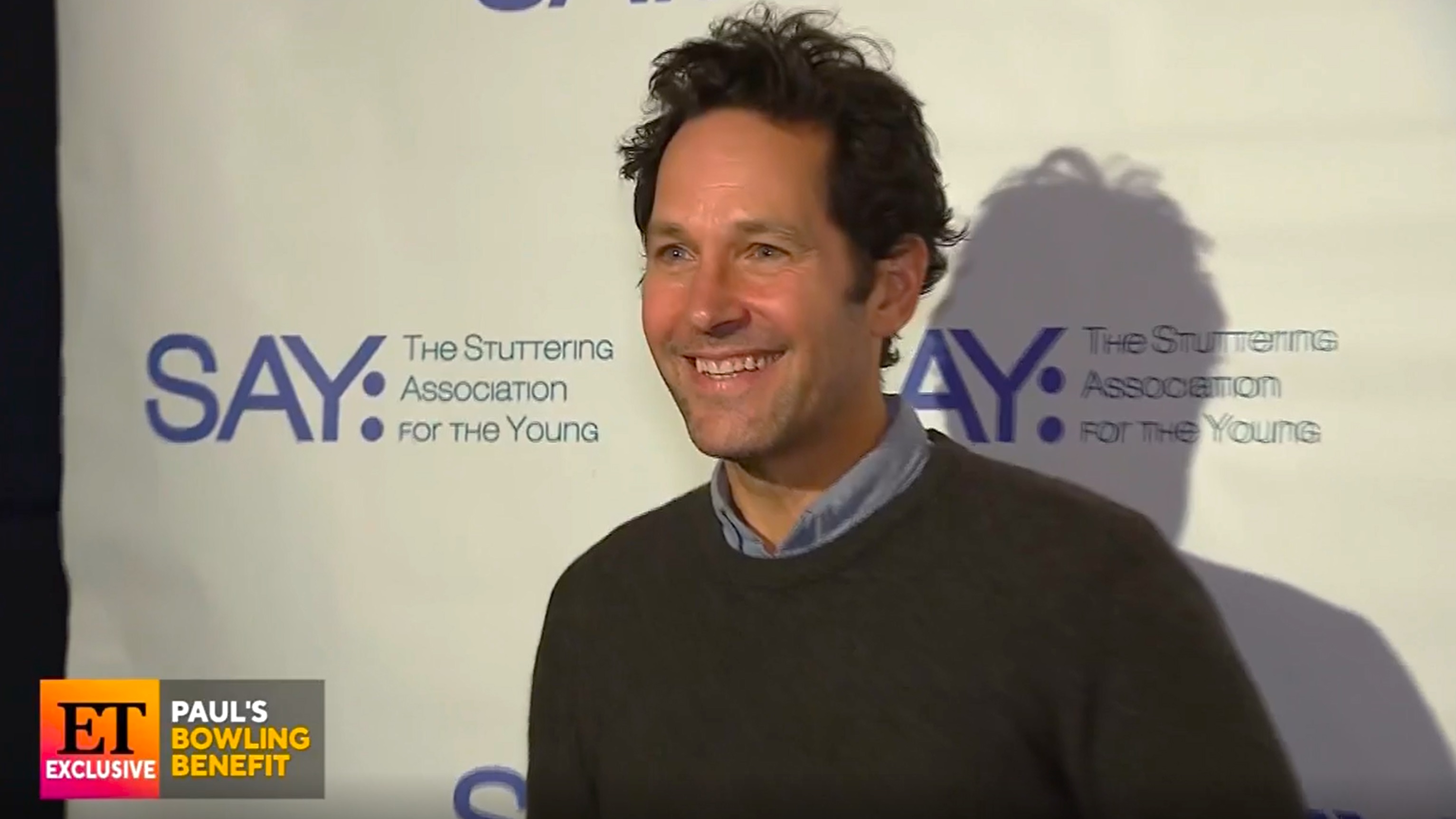 Inside Paul Rudd&#8217;s Annual Benefit for SAY: The Stuttering Association for the Young (Exclusive) &#8211; VIDEO