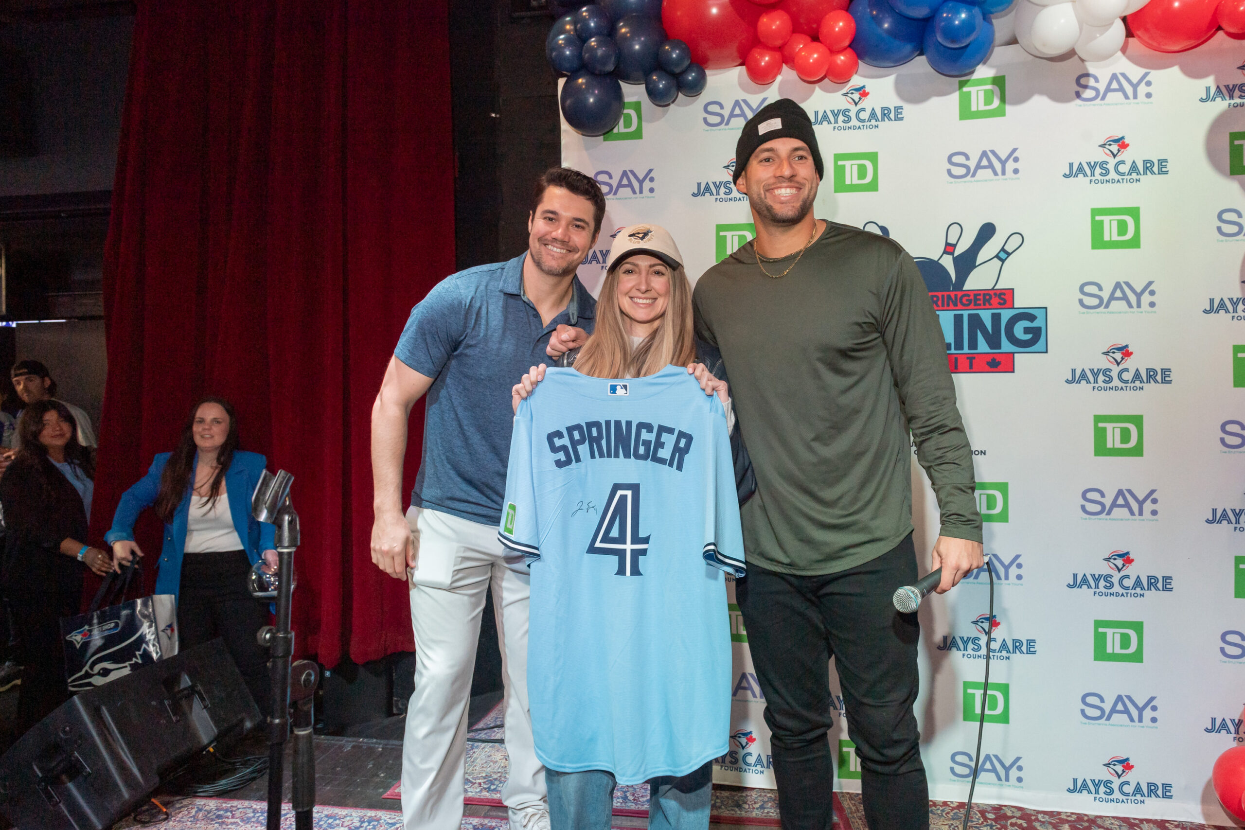 George Springer Bowling Benefit 2025