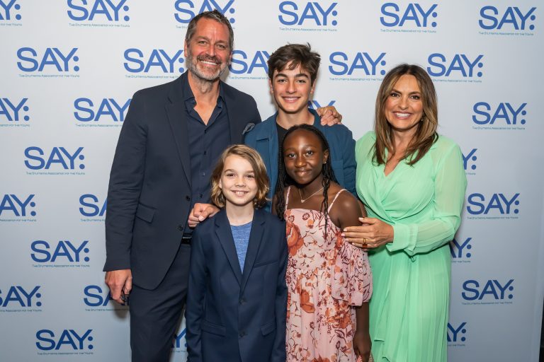 Mariska Hargitay and Husband Peter Hermann Pose In Rare Outing with All Three Kids at Benefit Gala – People